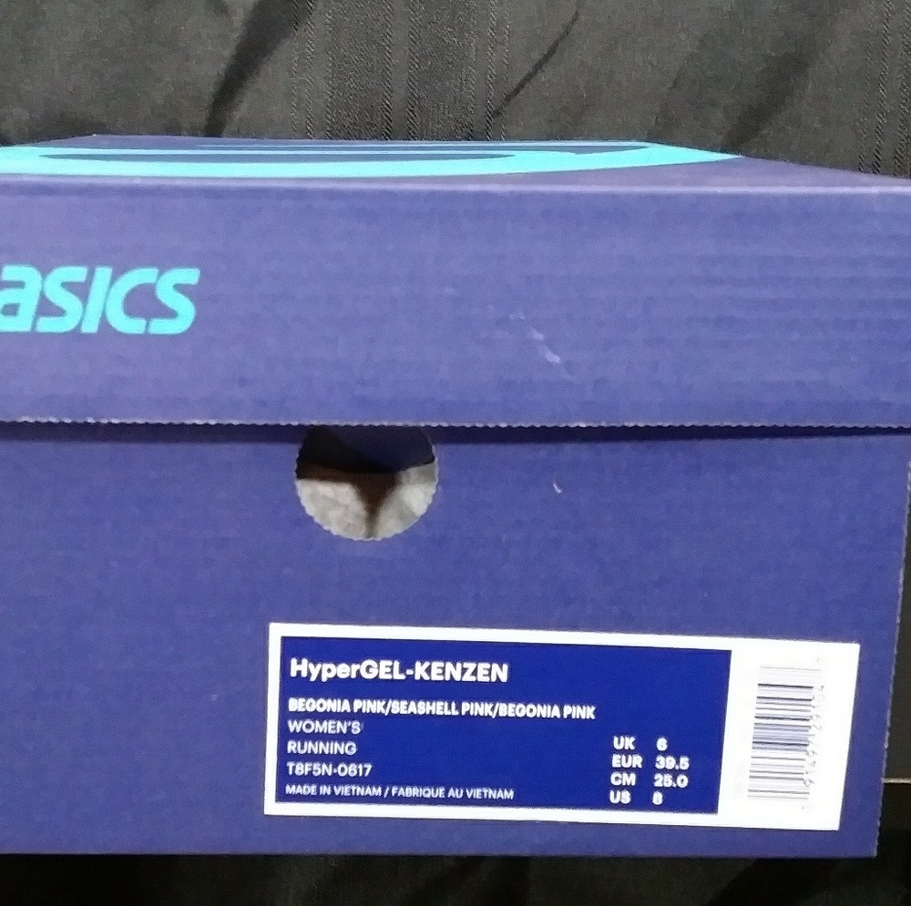 NIB! Asics Gel Kenzen Begonia Pink/Seashell Pink - Picture 8 of 8